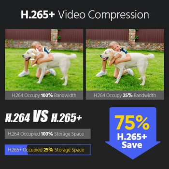 ANNKE 12MP 4PCS Outdoor Smart Dual Light PoE Security Camera Color IR Night Vision Built-in Microphone IP67 Smart Home H.265+ 6