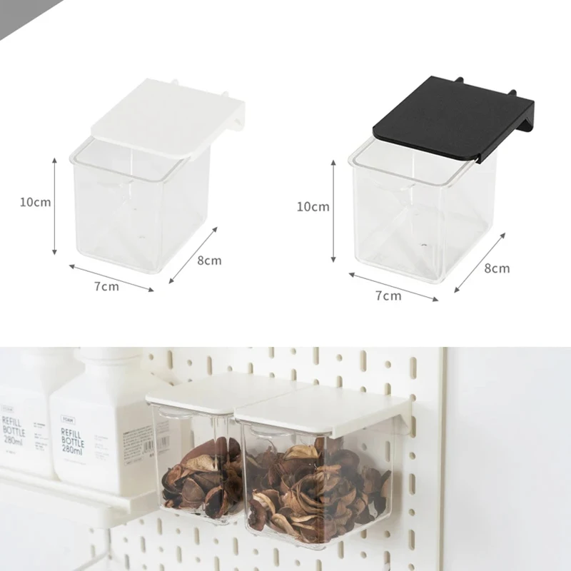 Nordic Style Pegboard and Accessories Storage Case DIY No Drill Shelves Wall Mount Desktop Organizer 5
