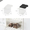 Nordic Style Pegboard and Accessories Storage Case DIY No Drill Shelves Wall Mount Desktop Organizer 5