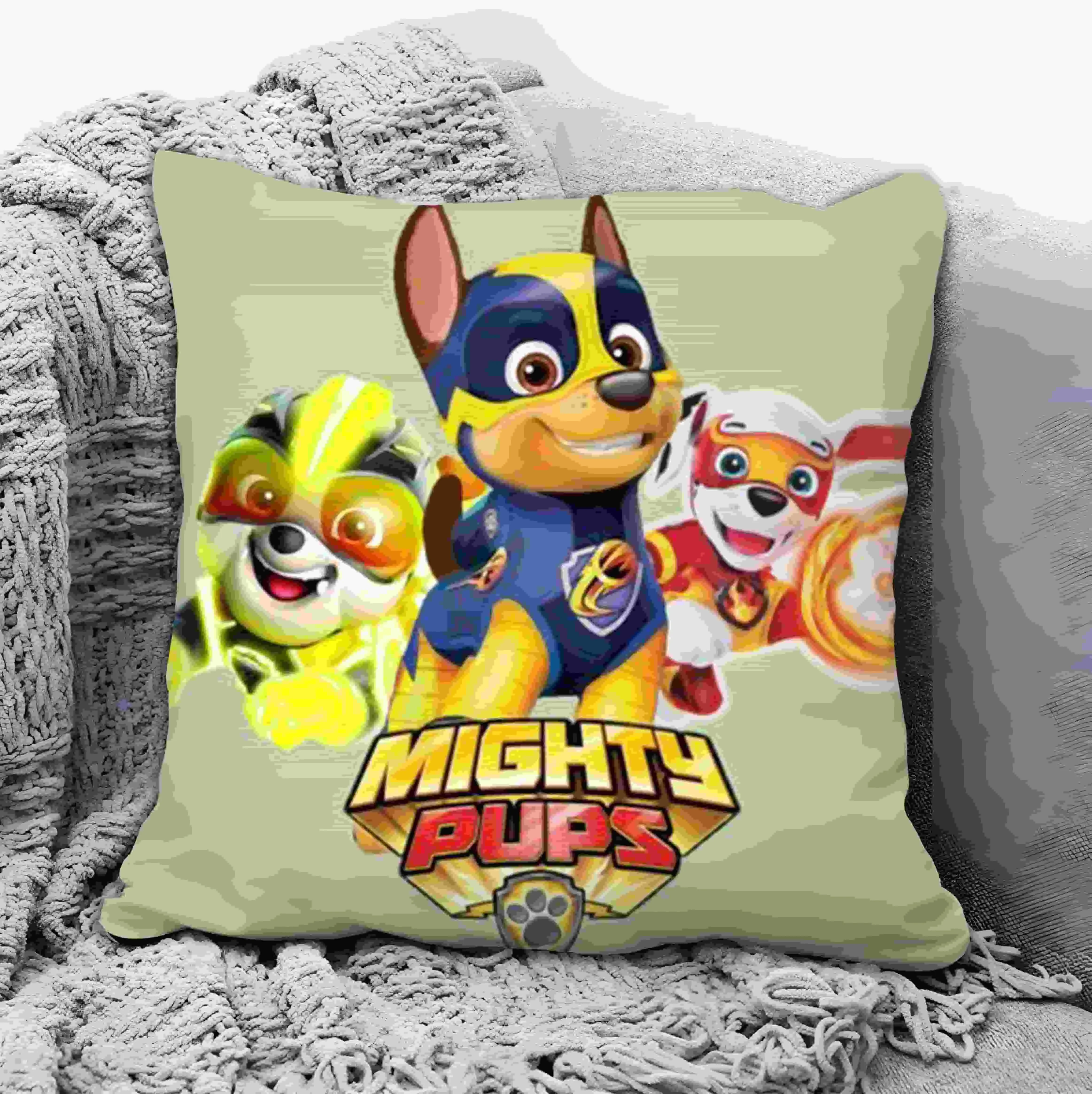 Cartoon Square Pillow Awaii Anime Soft Waist Sofa Cushion Printing Throw Pillow Throw Bedroom Pillows Cute dog