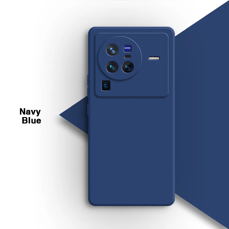 Premium Soft Liquid Silicone Shockproof Phone Case with Camera Protection