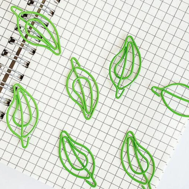 

30Pcs/set Creative Paper Clip Bookmark for Book Note Holder Mini Binder Clip Cute Stationery School Office Binding Supplies