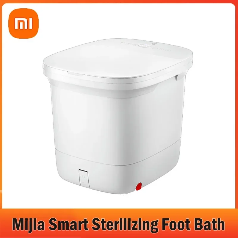 

Xiaomi Mijia Smart Sterilizing Foot Bath Constant Temperature Heated Foot Massager Footbath Warms Feet Work With MiHome APP Gift