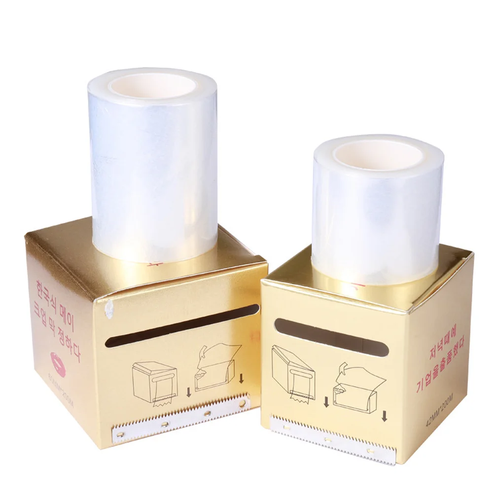 2pcs Tattoo Plastic Wraps Cover Preservative Film Semi permanent Make