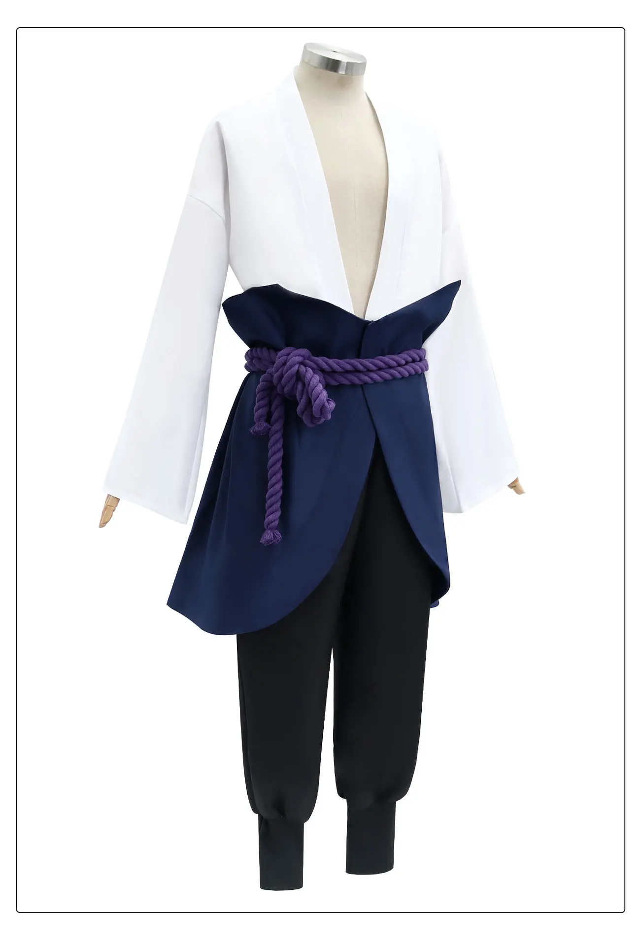 Naruto Uchiha Sasuke Ninja Uniform Cosplay Costume