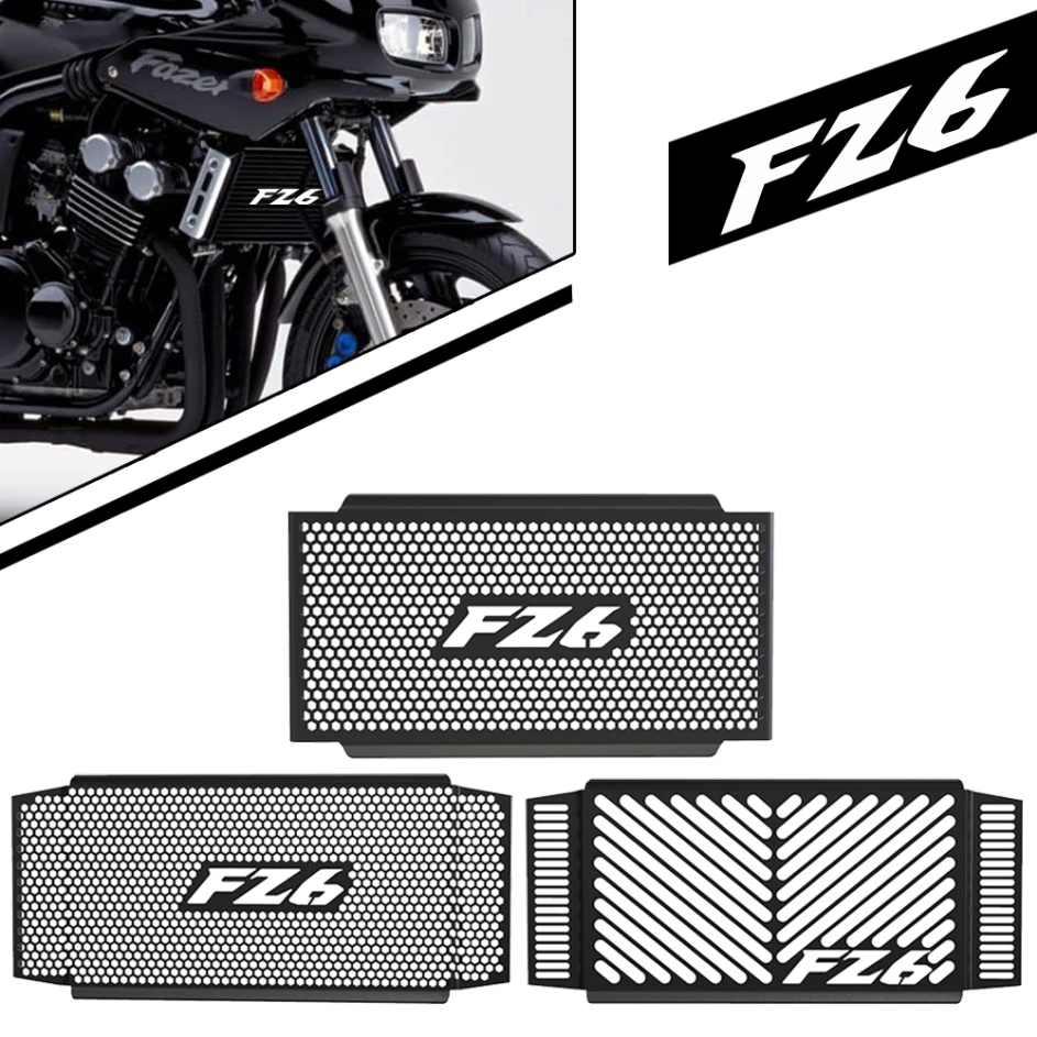 Copertura Di Protezione Della Griglia Del Radiatore Per Yamaha Fz6 Fazer Fz6 N/S/S2 Fazer 2004-2006 05 Fzs600 Fazer Fzs 600 Fazer S 1998-2004