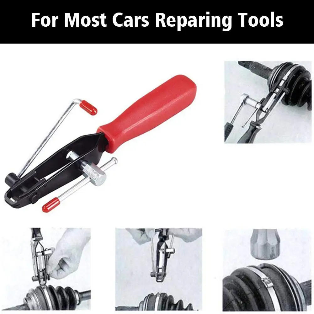 

For Most Cars Reparing Tools Car CV Joint Boot Clamp Boot Automotive Tie Auto Kit Hose Plier Tool Pliers Pliers Ear Band Ax D7S2