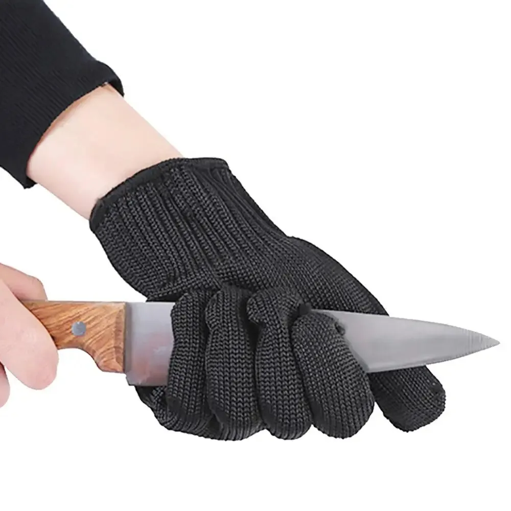 Stainless Steel Safety Work Gloves 1 Pair Repair Gloves Wire Mesh Anti Cut Resistance Safety Protective safety gloves