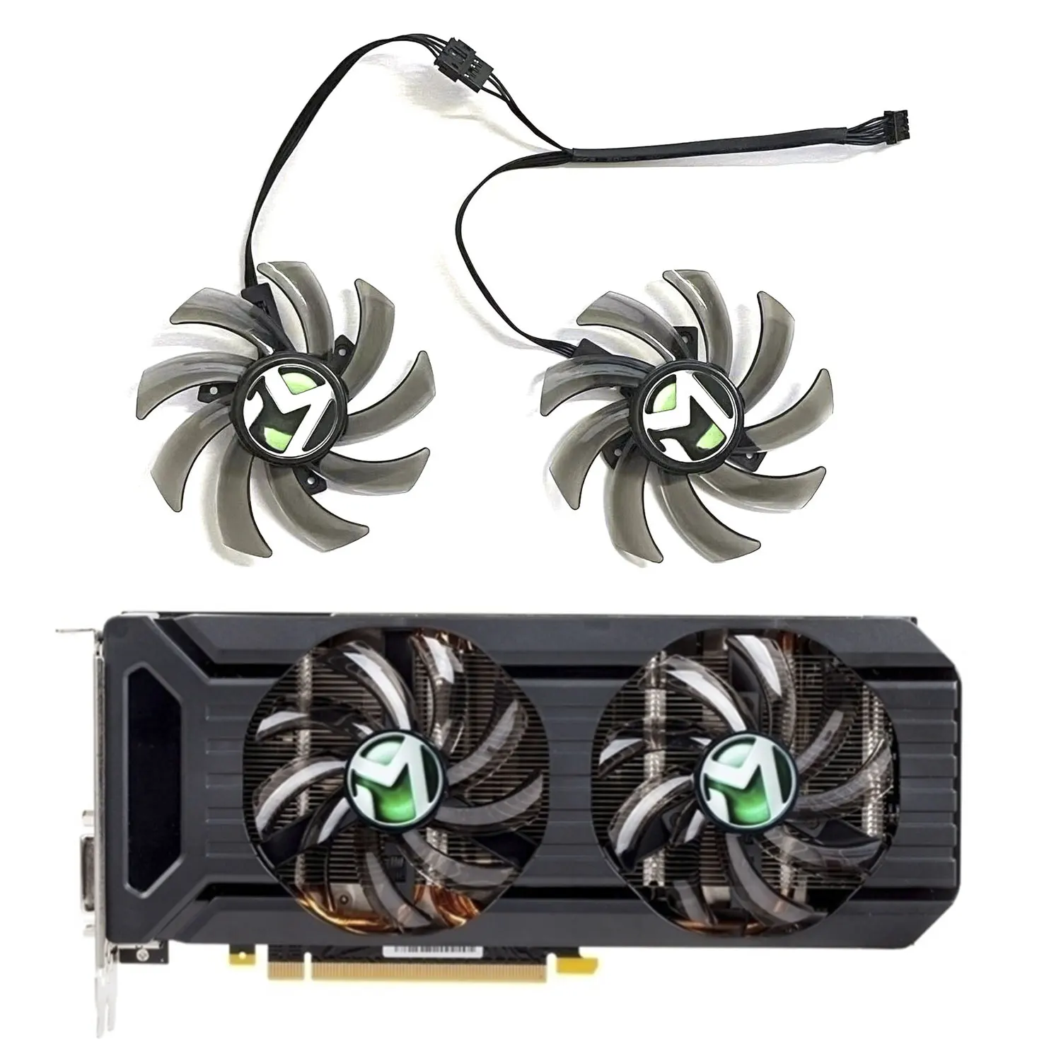 Nuovo 85Mm Muslimatexlimax Maxsun Gtx 1070 Big Mac 1070Ti 1080 Palit Gtx 1060 1070Ti 1080 Sostituzione Della Ventola Di Raffreddamento Della Scheda Gr