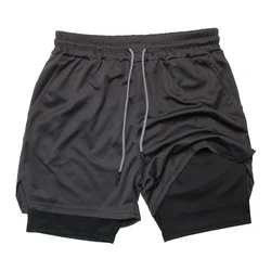 Men's Versatile Multi-Pocket Active Shorts - XXXL (Black)