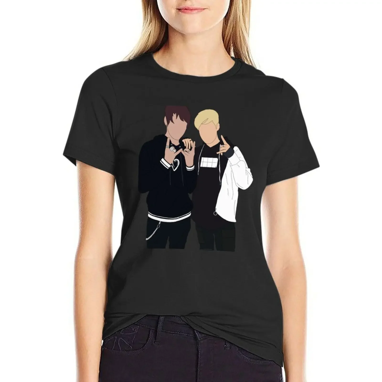 

Sam Colby0 T-Shirt Female clothing plus size tops graphics clothes for woman