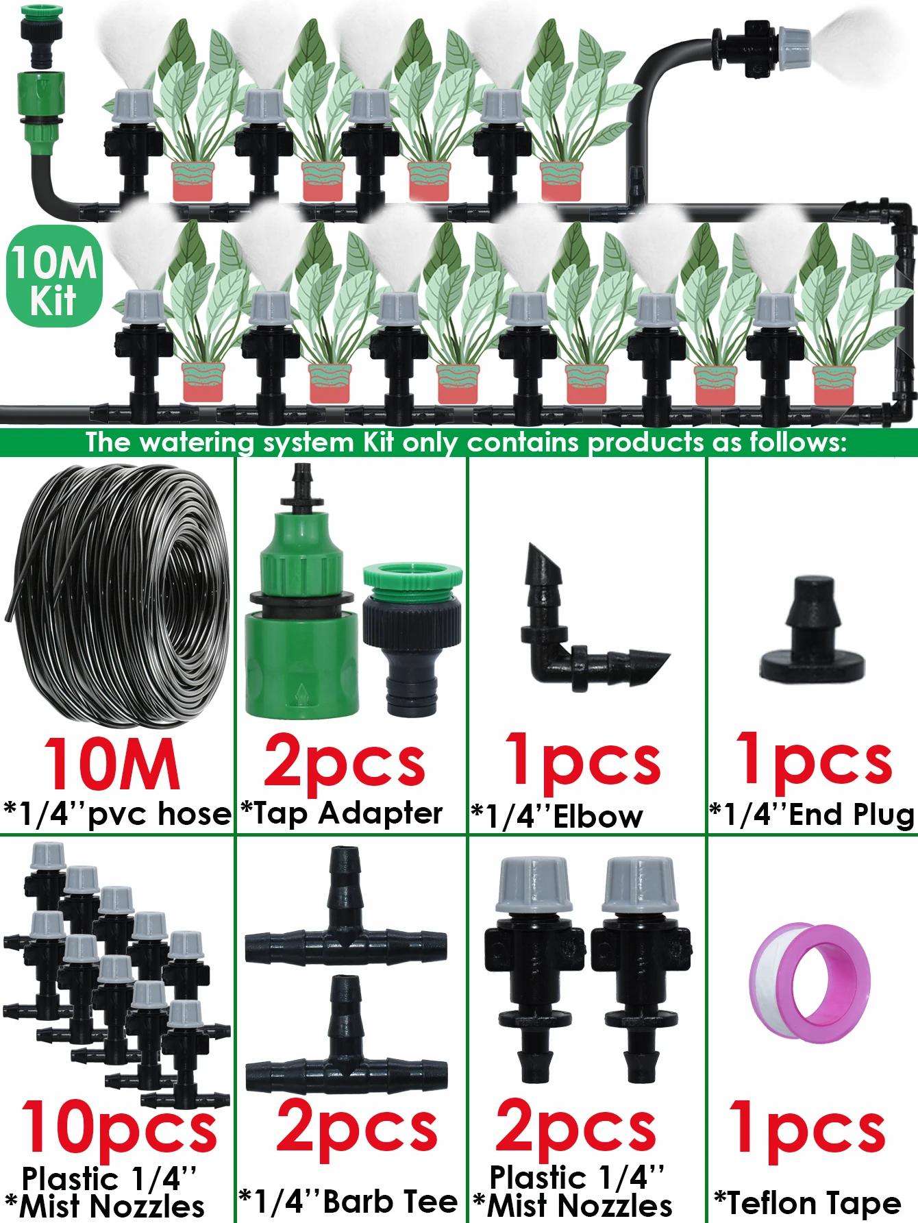 10M Mist Kit-B