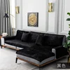 Silky Velvet Leather Sofa Covers warm Towel Couch Cover Full Coverage Universal Winter Plush Non-slip Sofa Cover 6