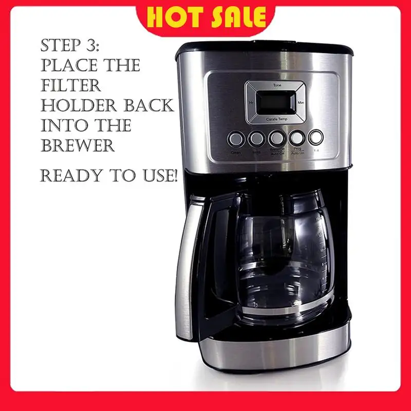 Charcoal Water Filters 24-Pack For Cuisinart Coffee Makers - Fits DCC-RWF, DCC-1100, DCC-3000 & More 4 thumbnail image