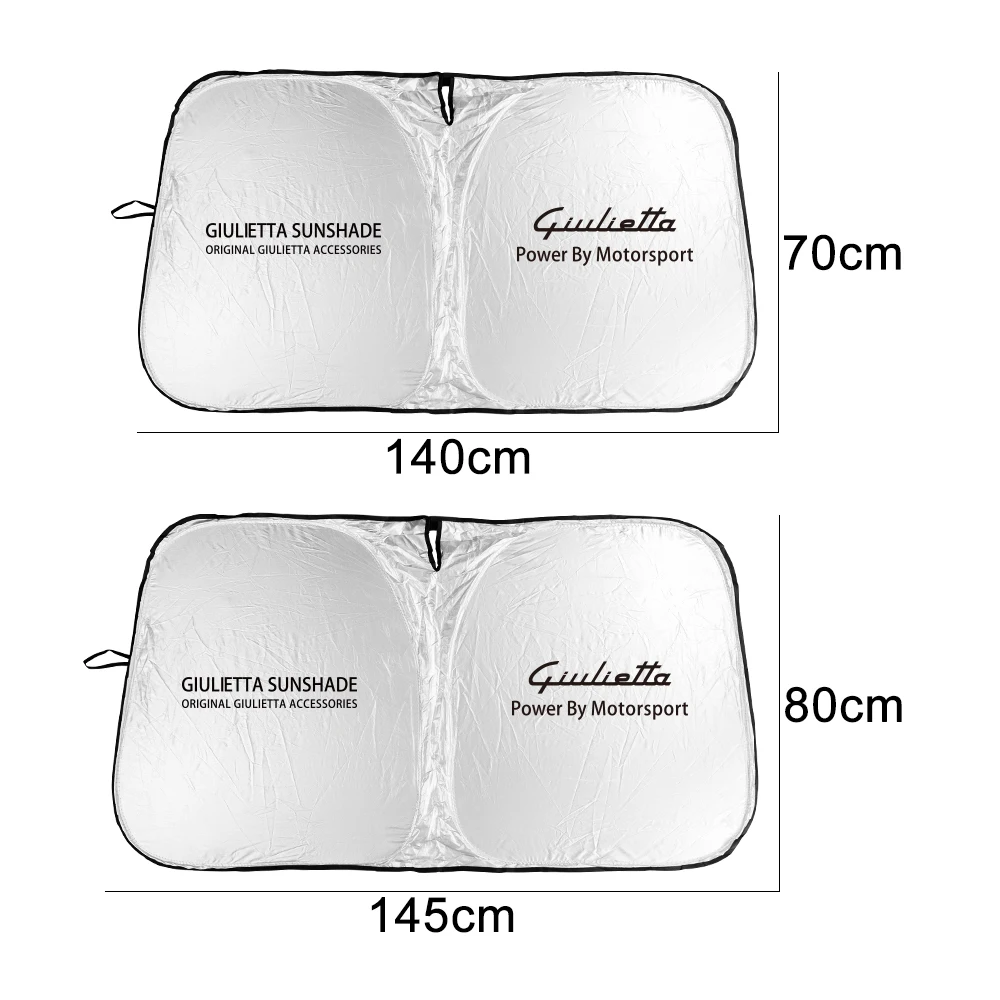 Car Windshield Sun Shade Covers Visors Front Window Protector Parasol Auto Front Window Sunscreen For Alfa Romeo Giulietta 940