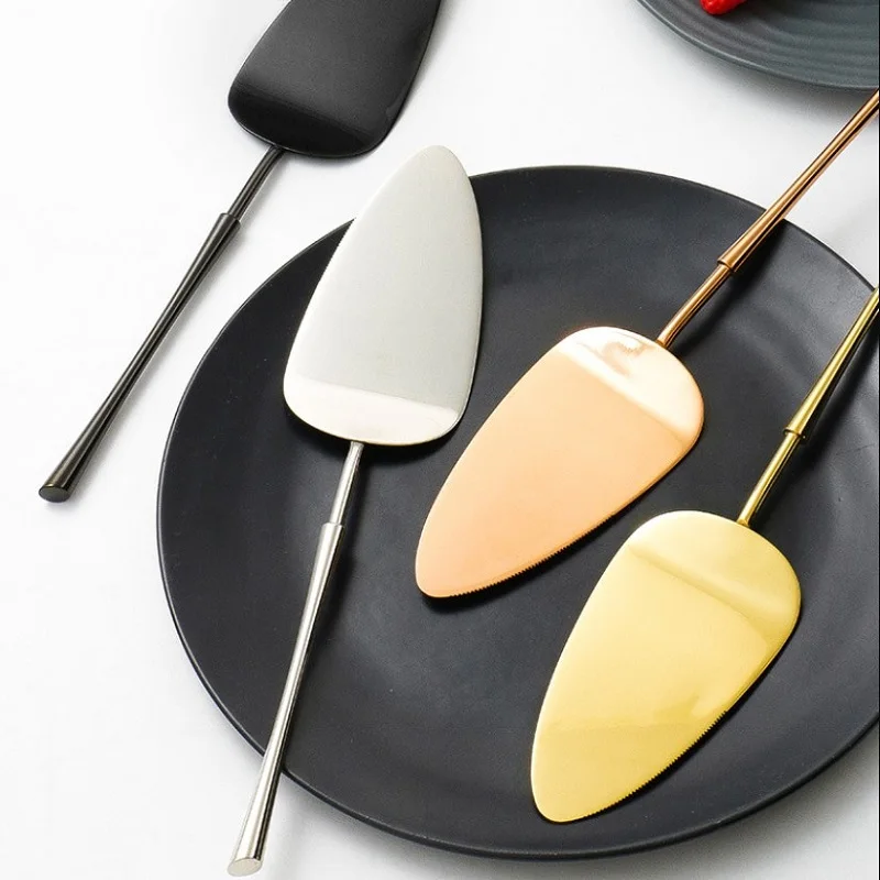 304 Stainless steel Cake Spatula Pizza Shovel Baking tools Kitchen Tools Wedding Cake Serve Baroque Party Decorating