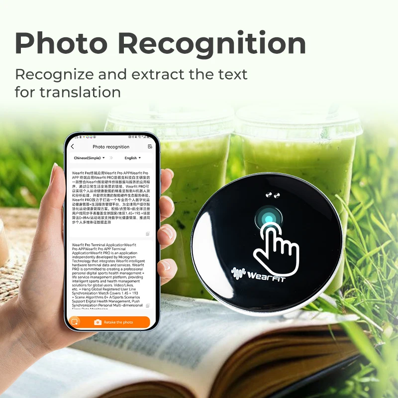 Mini AI Scan Pen Voice Translator 138 Languages Simultaneous Interpretation Video Translate Photo Record Translation