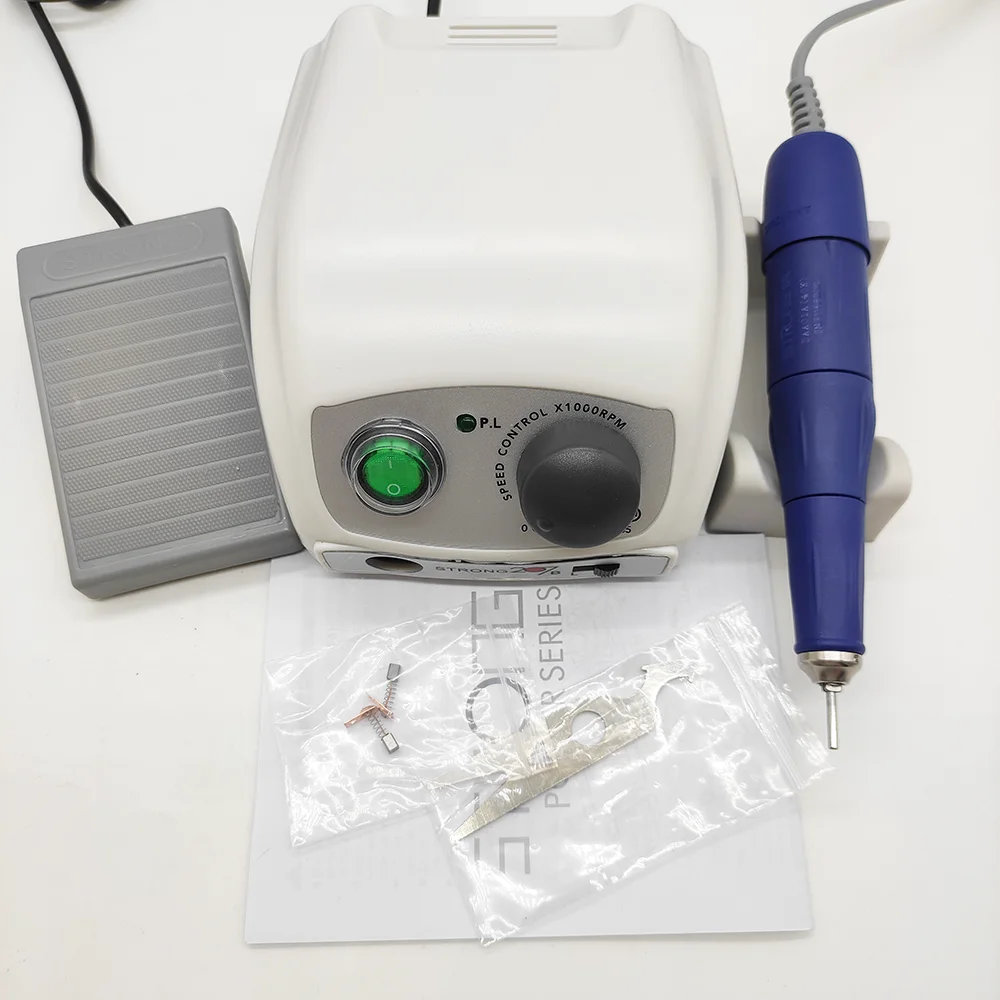 65W Strong 207B Manicure Machine 40000RPM Strong 105L Electric Nail
