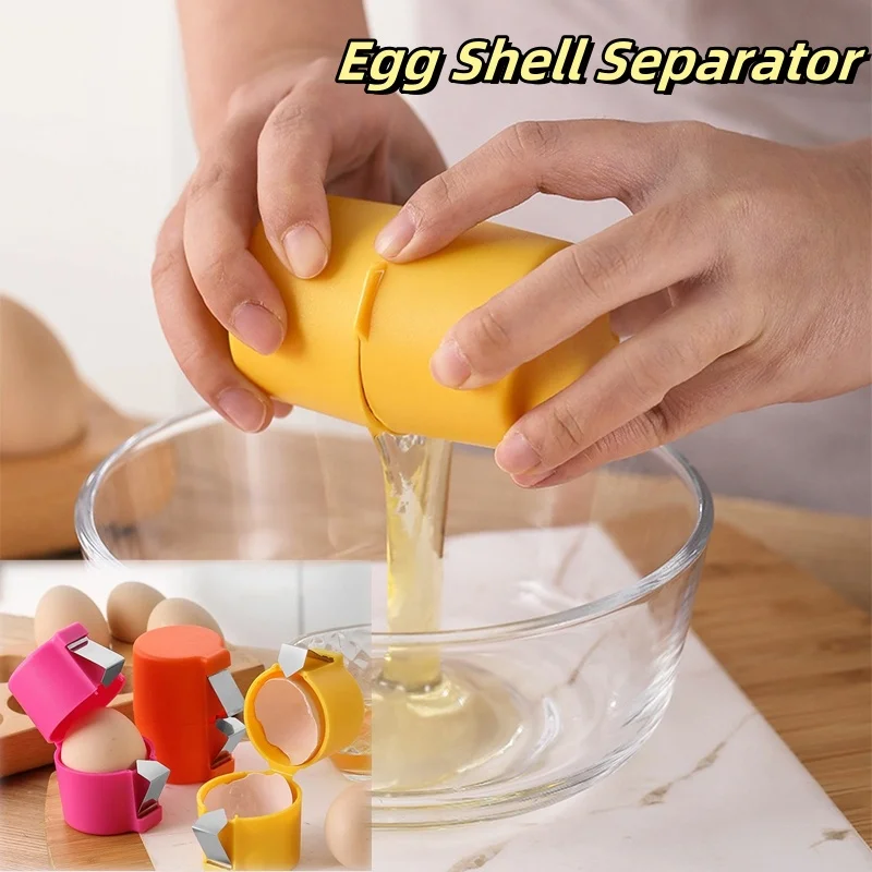 Egg Shell Opener Egg Opener Egg Shell Separator Kitchen Egg Shell Pry Tool Screwdriver Eggshell Separator Household Creative Kitchen Baking Tools