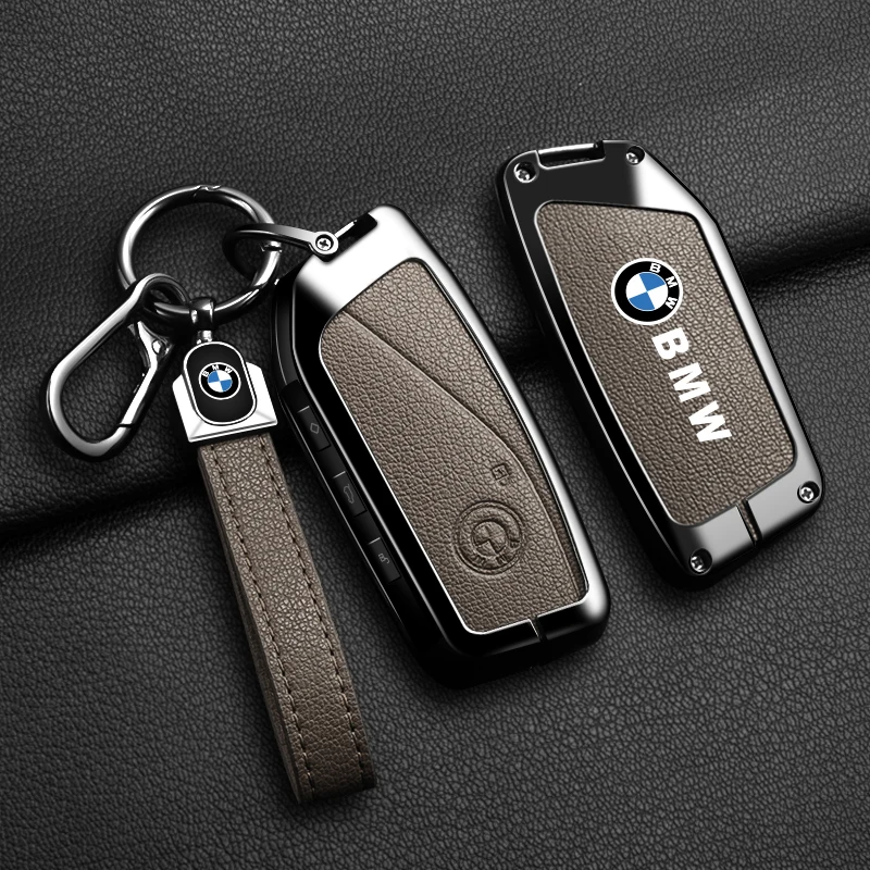 Goat Skin Car Key Case for BMW F10 F11 F15 F16 F20 F25 F30 F34 X1 X3 X5 X6 X7 G01 G02 G30 G05 G07 3 5 7 Series U11 I7 I20 M3 M4 key case key case cover car key shell remote control case cover