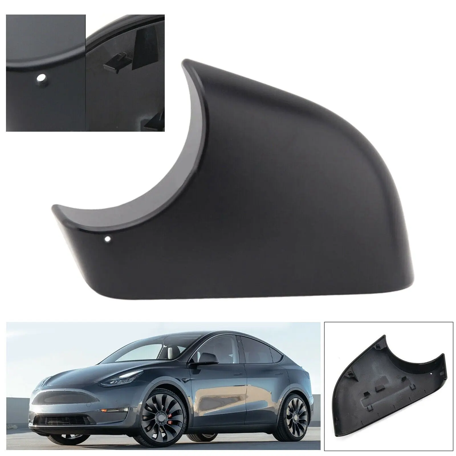 

Подходит для модели Tesla Y 18-22 зеркало заднего вида, нижнее зеркальное фотоустройство, основа 8202202/8202203
