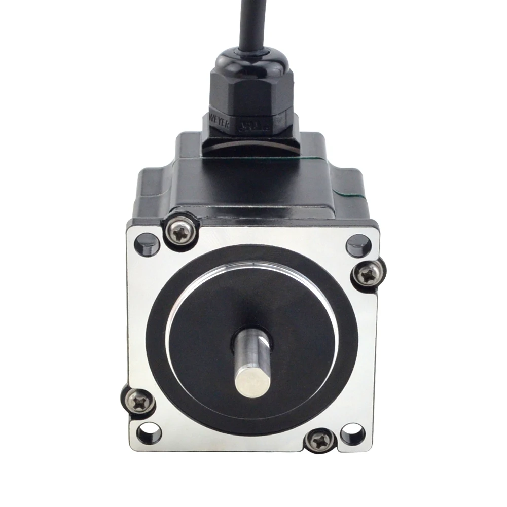 STEPPERONLINE Nema 23 CNC 밀링 머신용 스텝퍼 모터, IP67 방수, 1.2Nm, 4.0A, 57cm, 8mm 샤프트, Nema23 스텝 모터