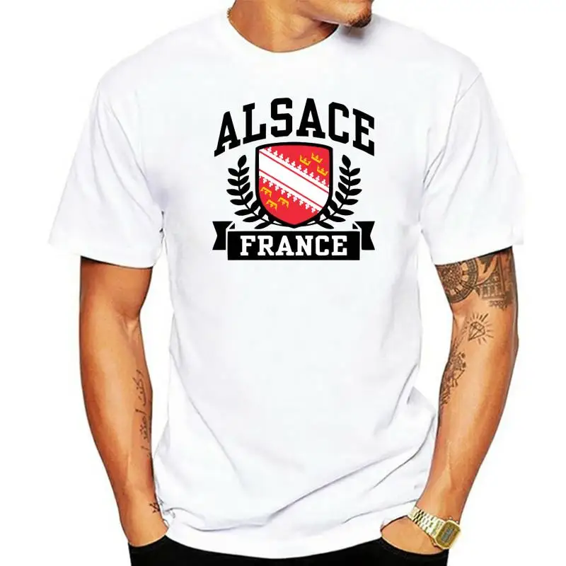 

T Shirtshock - T Shirt Tstem0001 Alsace France Mens ( 1 ) Summer Short Sleeves Cotton T-shirt