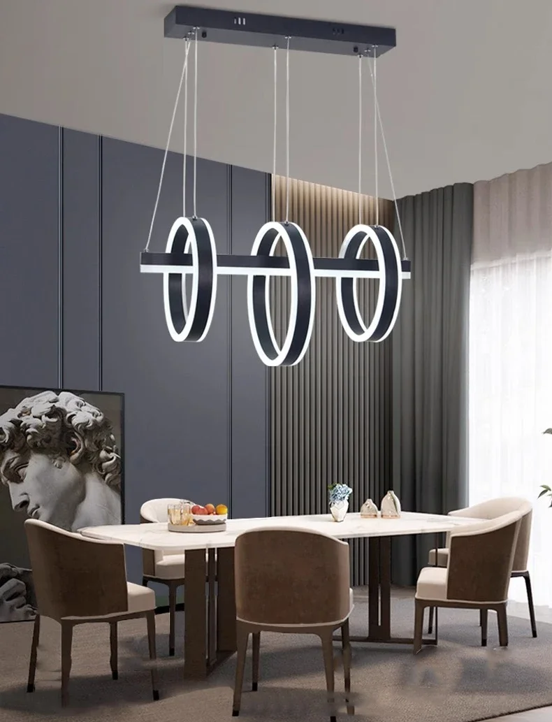 Description Picture 3 of itemModern Home Decor Led Lights Pendant Light Lamps for Living Room Chandeliers for Dining Room Hanging Light Indoor Lighting