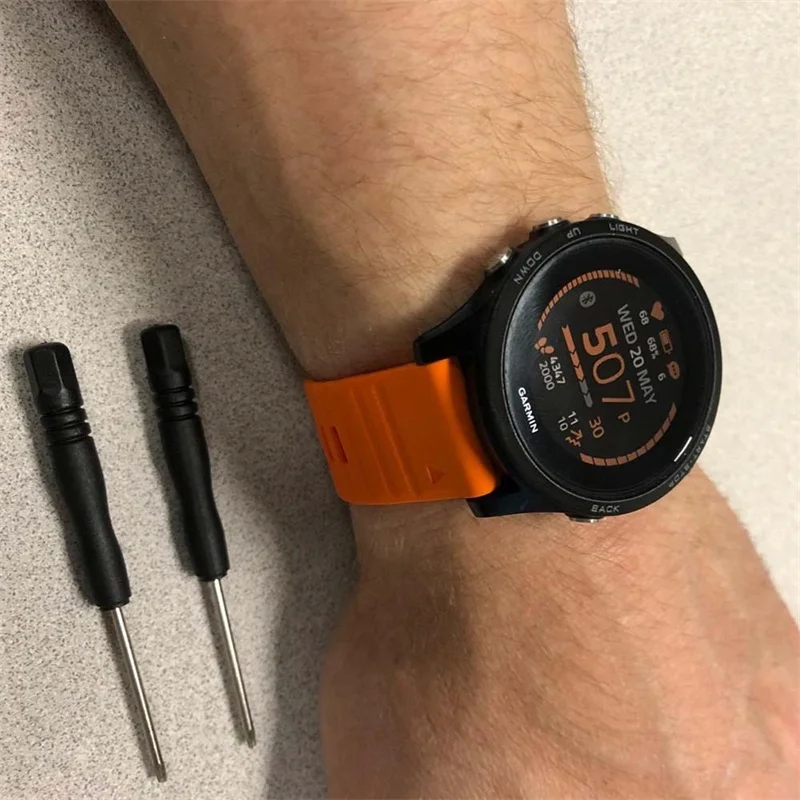 Durable QuickFit Watch Strap - 26mm/22mm Adjustable Band