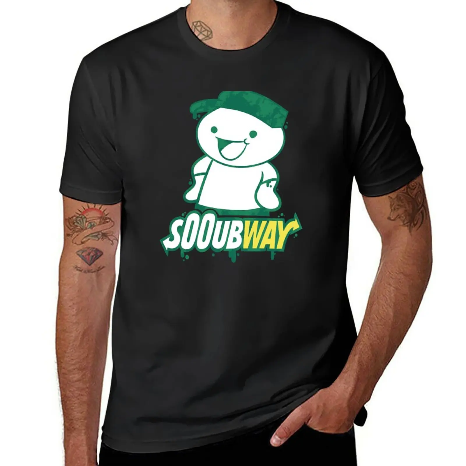 

New The Odd1sOut Sooubway graffiti T-Shirt sweat shirts custom t shirt fruit of the loom mens t shirts