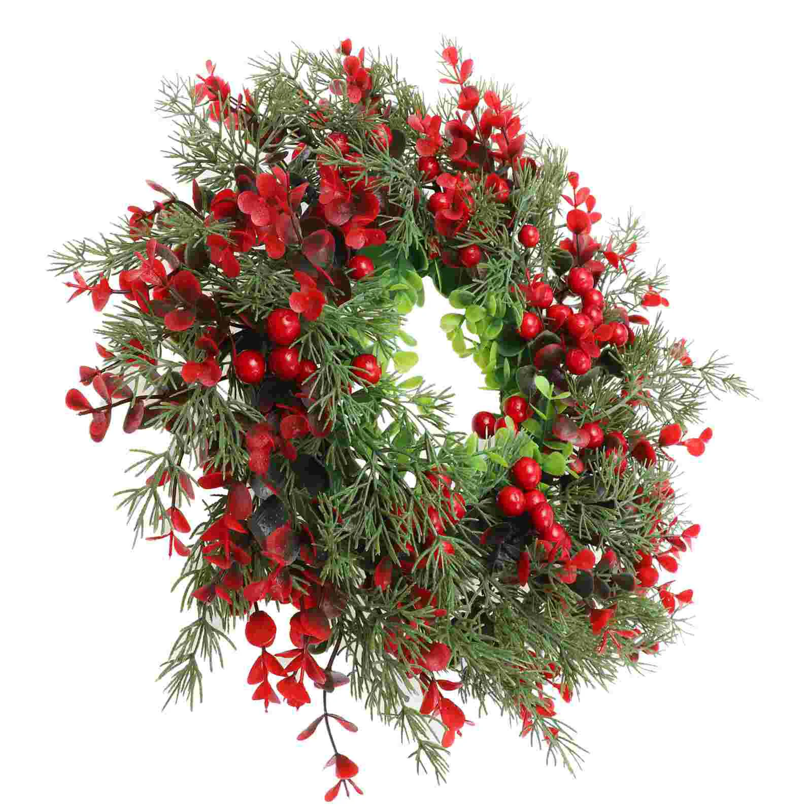 

Winter Berry Wreath Christmas Tree Wreath Christmas Artificial Wreath Artificial Christmas Wreaths Xmas Porch Wreath