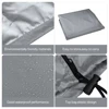Waterproof Patio Hanging Egg Chair Cover Windproof Swing Egg Chair Cover Egg Chair Slipcover With Zipper and Adjustable Hem Cord 2
