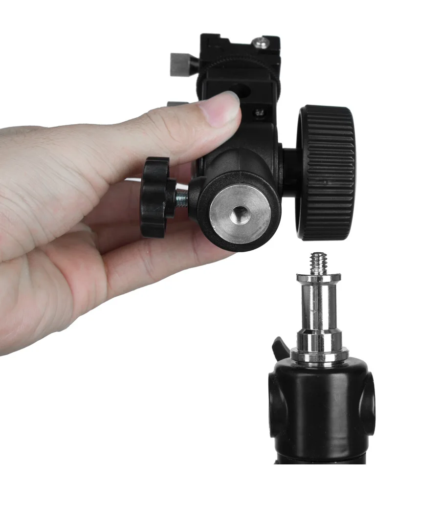 Godox Type-D Camera Flash Speedlite Mount Swivel Light Stand Bracket with Umbrel