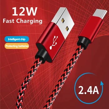 USB Type-C Nylon Charging Cable 1