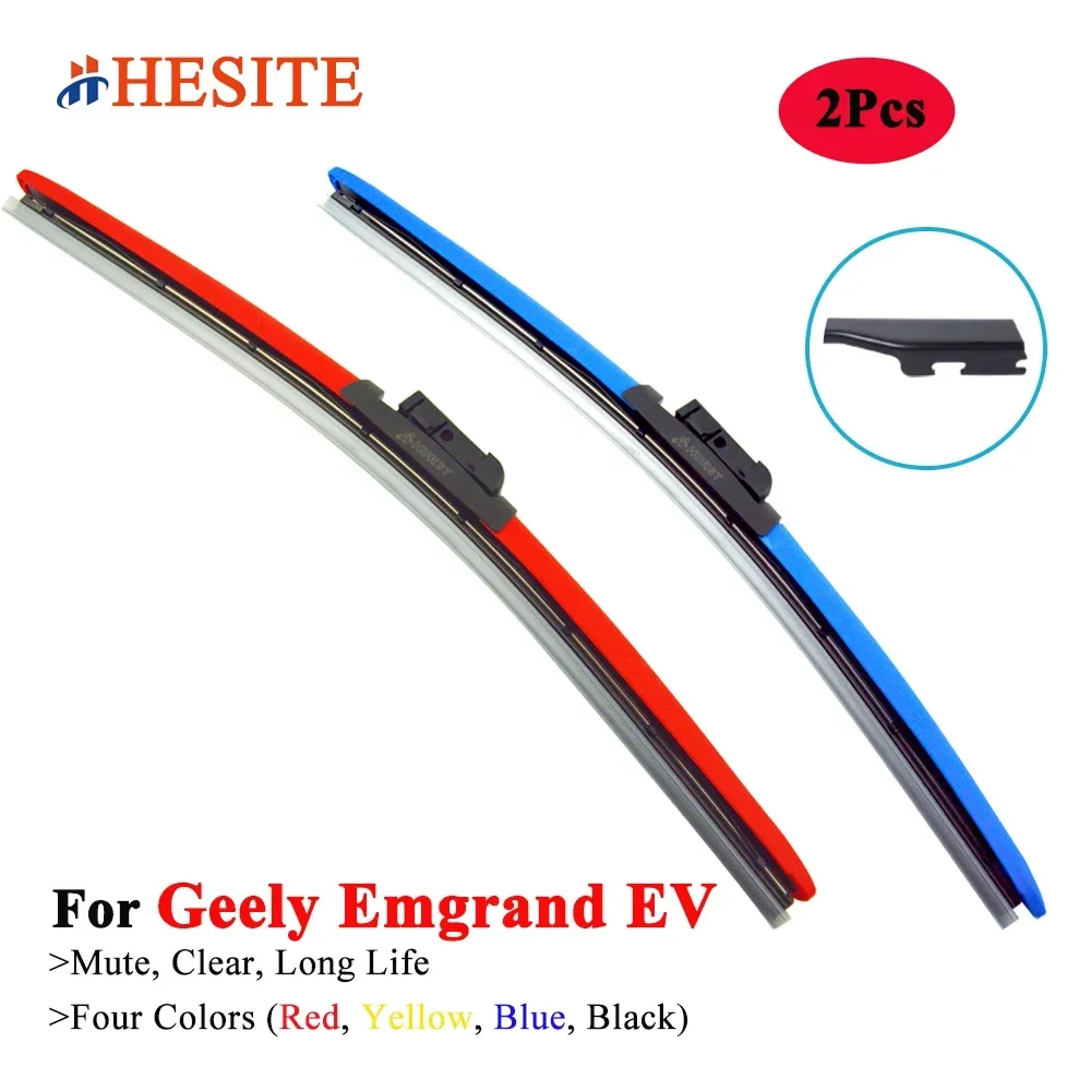

HESITE Colorful Windshield Wiper Blade For Geely EMGRAND EV Series Sedan 2015 2016 2017 2018 2019 2020 2021 2022 2023 Car Wipers