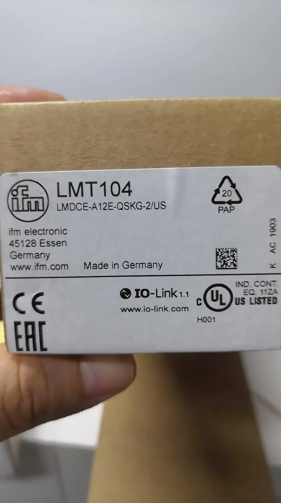

IFM LMT100 LMT110 LMT121 LMT202 LMT10 new and original