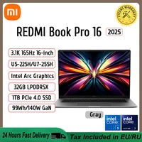【World Premiere】REDMI Book Pro 16 2025 Ultra5-225H Ultra7-255H/32GB/1TB/3.1K/165Hz Grey 1