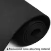 150x75x0.4CM Exercise Mat Gym Fitness Equipment for Treadmill Bike Protect Floor Mat Running Machine Shock Absorbing Pad Black 5