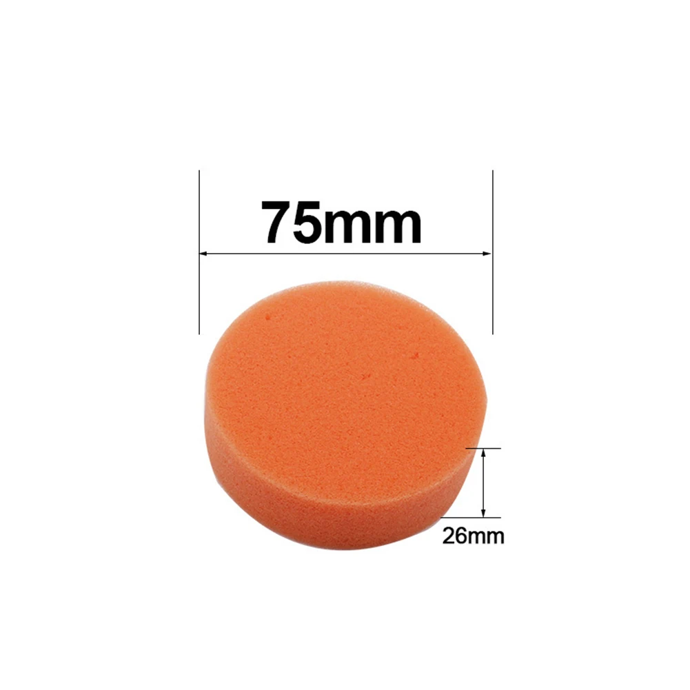 

For RO/DA Car Polisher Polishing Pad Waxing Pad Accessories Flat/ Wavy Polishing Replace Sponge 1PCS Brand New