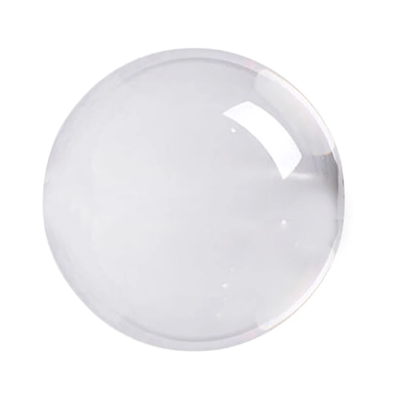 

Transparent Color Glass Crystal Ball Healing Sphere Photography Props Ball Decor