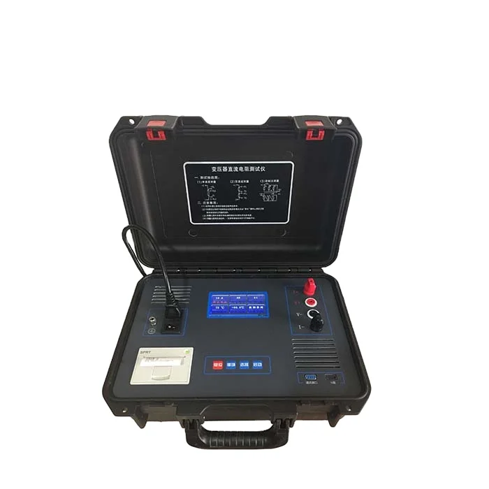 

HZ-3105B Automatic Transformer DC Winding Coil Resistance Tester Low 5A