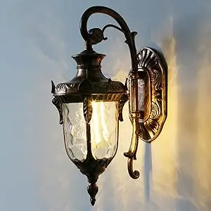 Outdoor Wall Light Fixture Black / Bronze Exterior Waterproof Sconce Porch Light