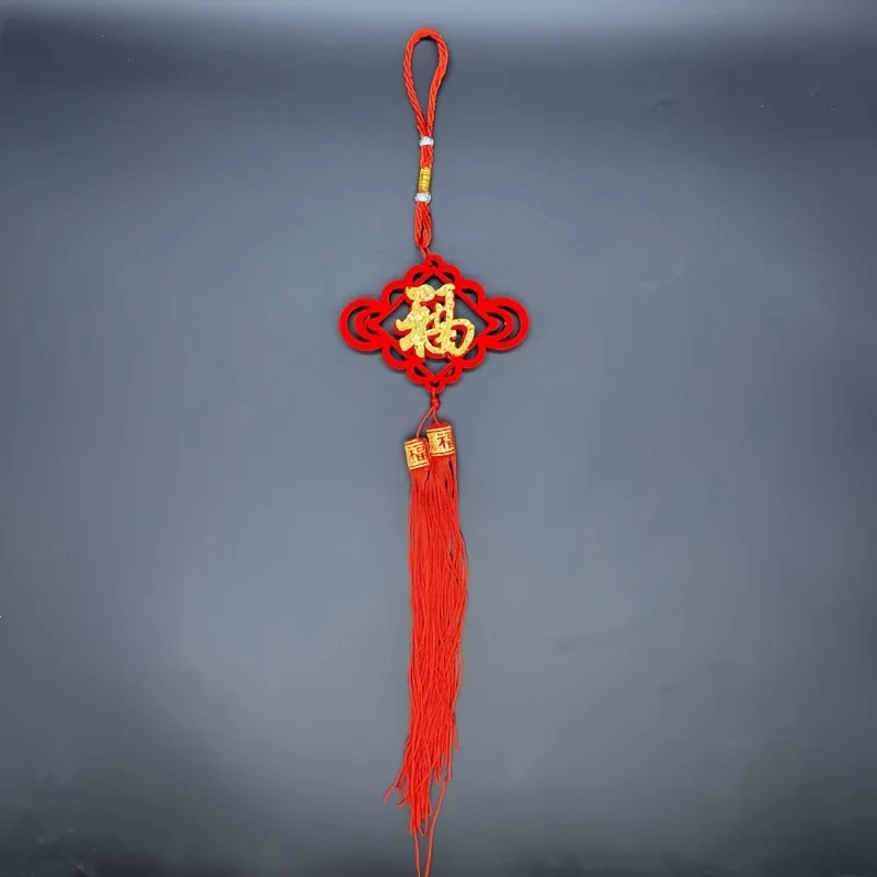 2pcs Chinese style small pendant, felt pendant hanging fringe, Chinese New Year supplies pendant