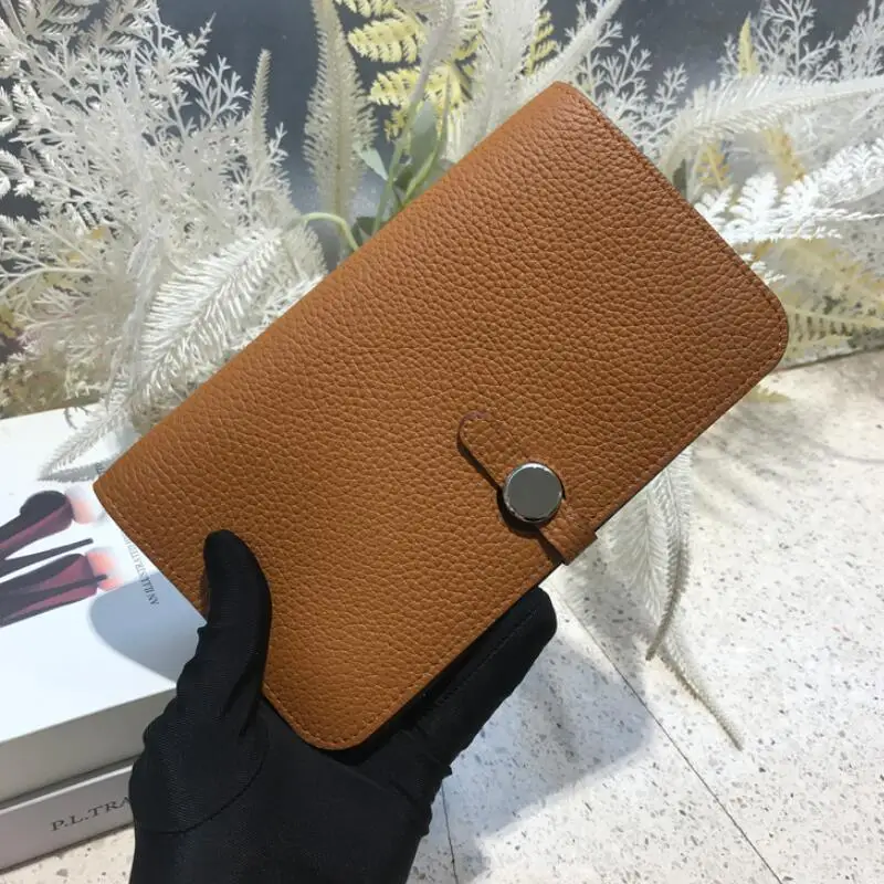LOMANTINA  Big Sale!Stock Clearance! Limited Sale Genuine Leather Designer Wallet Women Luxury Wallets Ladies High Quality