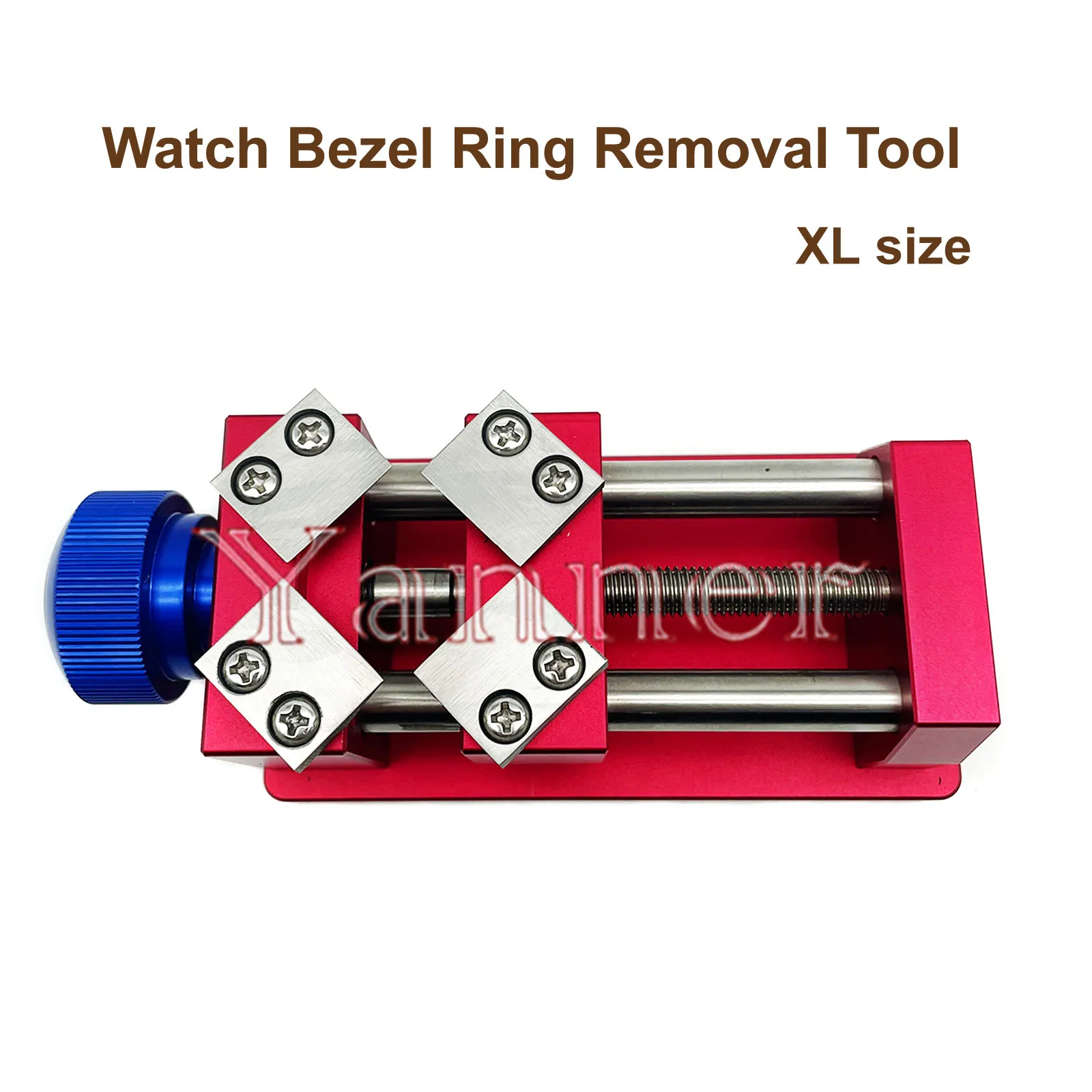 Watchmakers Tool Extra Large Red Watch Bezel Remover Max.50mm Caseback Opener W9155