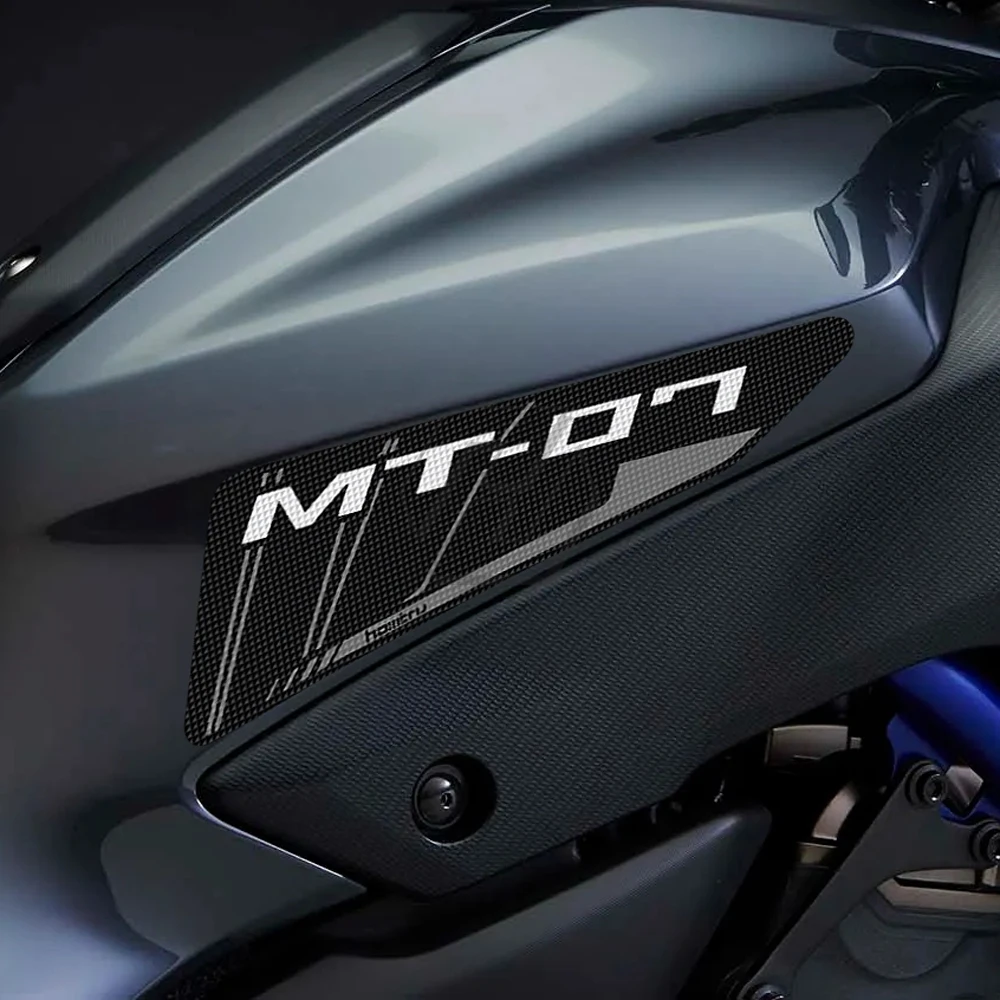 For Yamaha MT-07 2014-2017 Motorcycle Accessorie Side Tank Pad Protection Knee Grip Mat