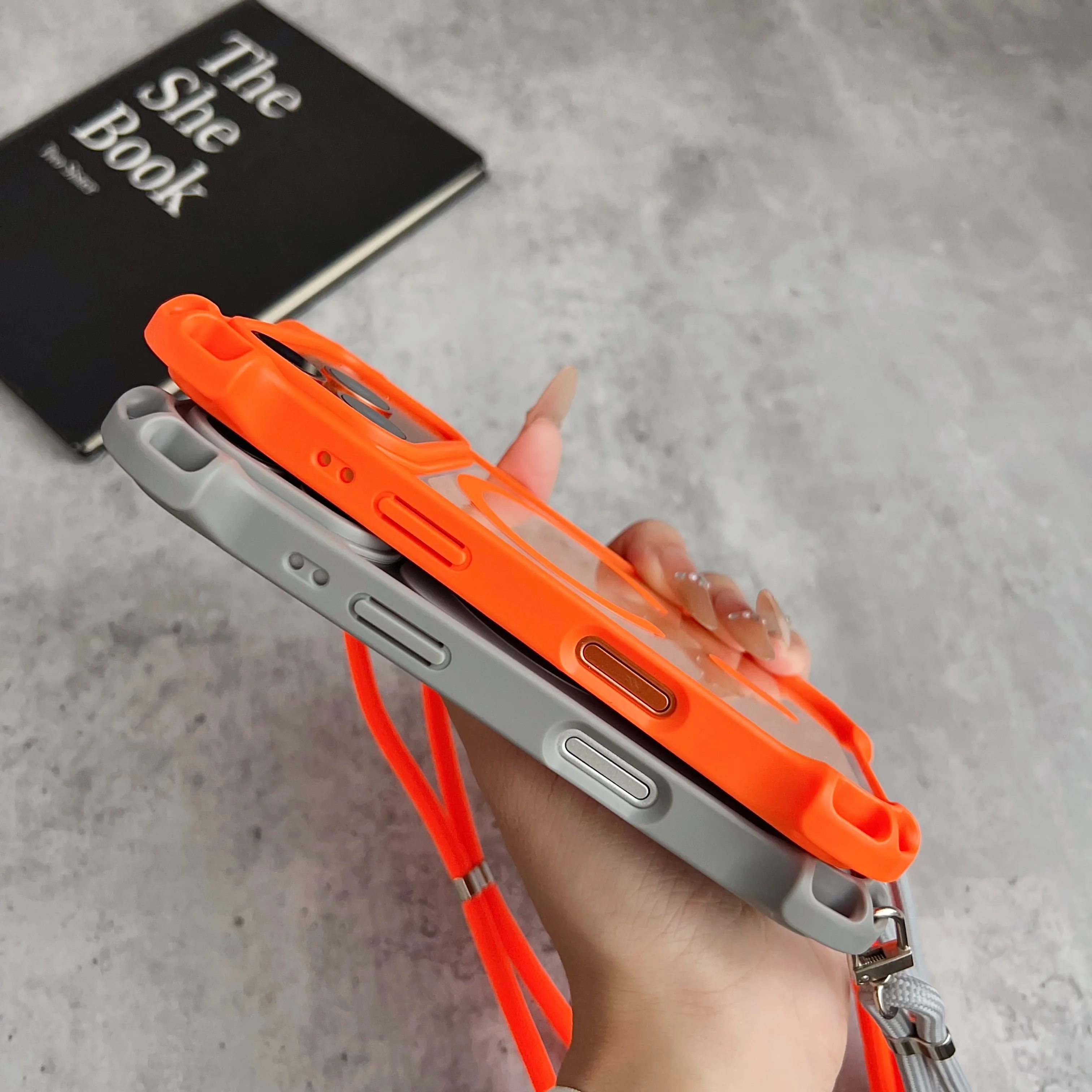 Creative Drone Anti-Drop Magnetic Case with Transparent Crossbody Shell