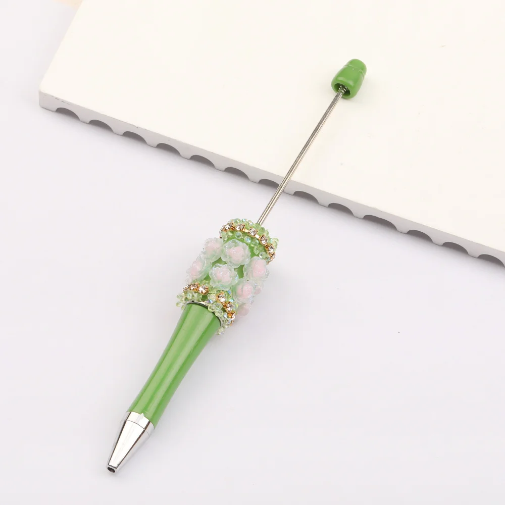 Cordial Design 20Pcs 20*147MM Jewelry Findings & Components/Beadable Pen Findings/Cute Plastic Pens/DIY Beaded Pen Accessories - cordial