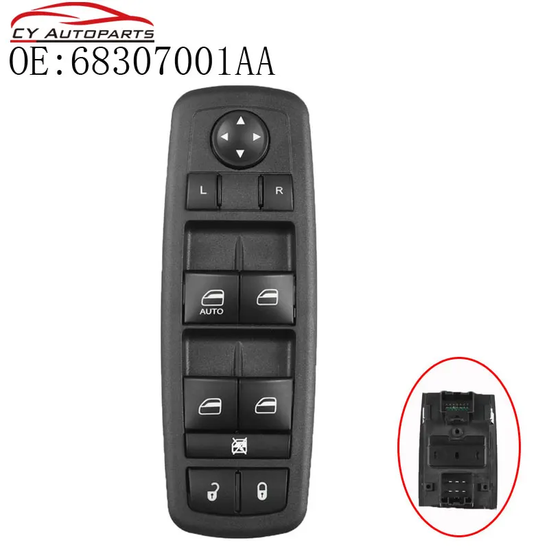 

68307001AA New Front Left Drive Side Power Window Switch For Dodge Journey 2017-2018 Car Master Window Switch Control Button