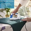 Travel Portable Steam Iron For Clothes Mini Non-Stick Plate Dry Ironing Steam Ironing Fast Heated Up EU Plug Durable 1
